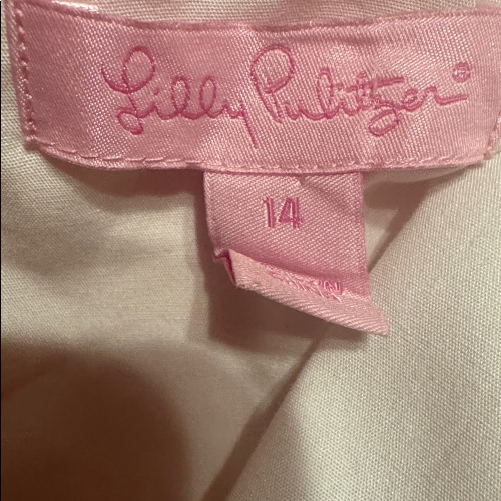 Lilly Pulitzer Blossom Dress, Size 14, EUC - Picture 4 of 6
